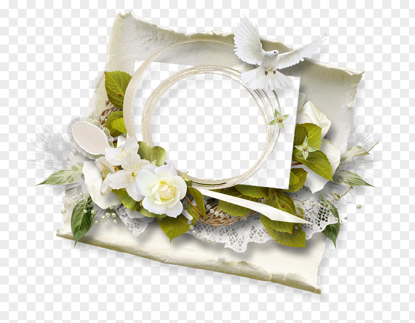 Flower Floral Design Wedding Picture Frames Image PNG