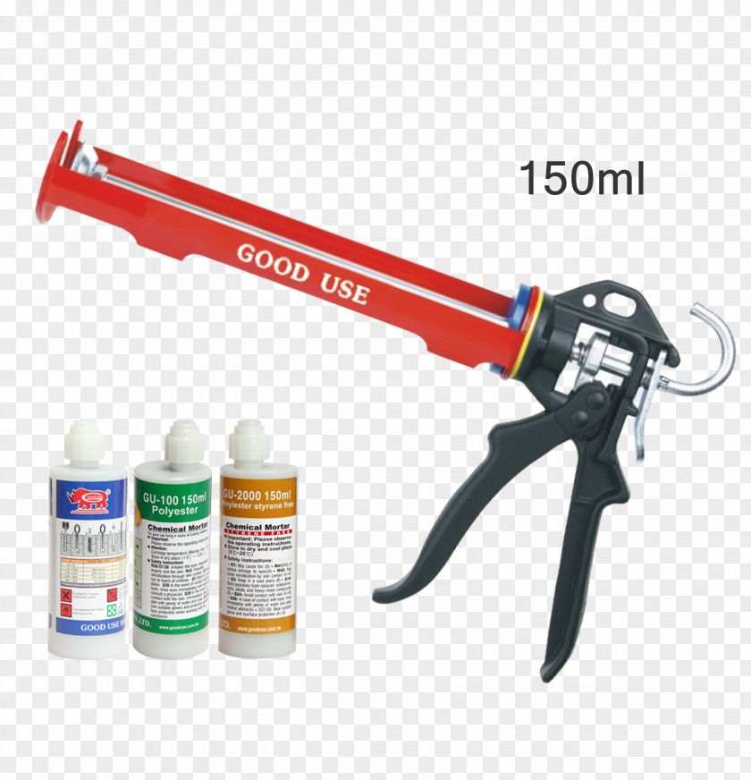 Jangkar Kartuschenpistole Caulking Milliliter Professional PNG