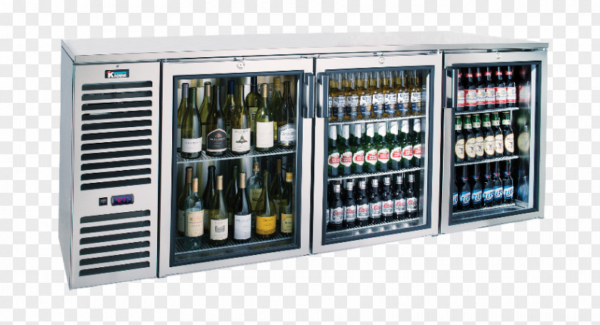 Metal Bar Refrigerator Krowne Corporation Cooler Door Steel PNG