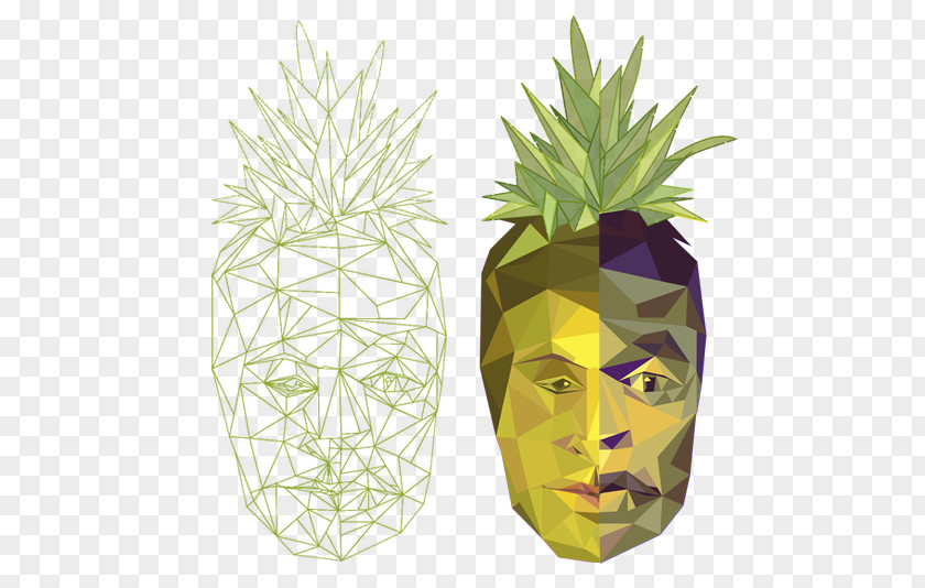 Pineapple Product Design Flowerpot PNG