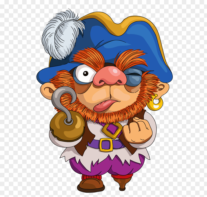 Take The Hook BEARD Cartoon Piracy Illustration PNG