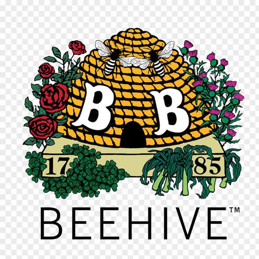 Bee Logo Beehive Brand Industry PNG