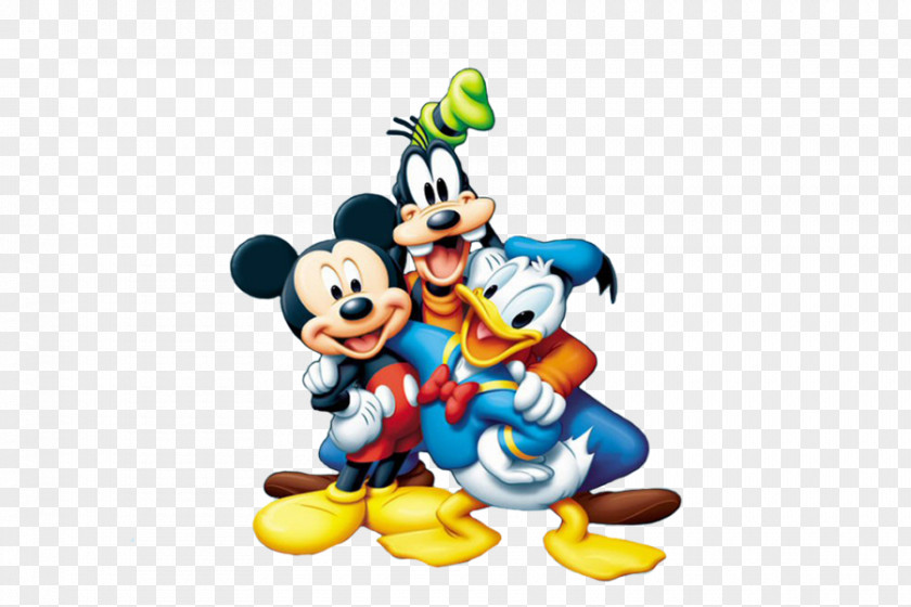 Animes Poster Mickey Mouse Goofy Minnie Donald Duck Pluto PNG