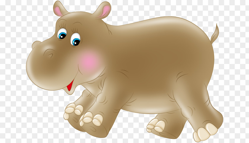 Bear Hippopotamus Dog Horse Pig PNG