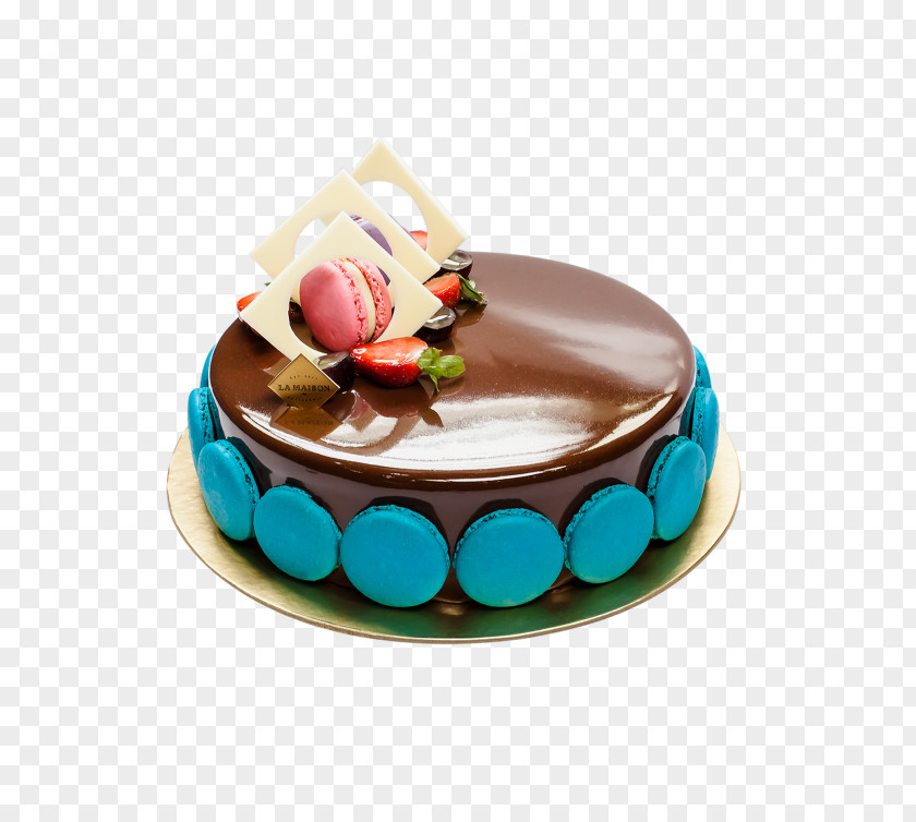 Chocolate Cake Petit Four Torte Decorating PNG