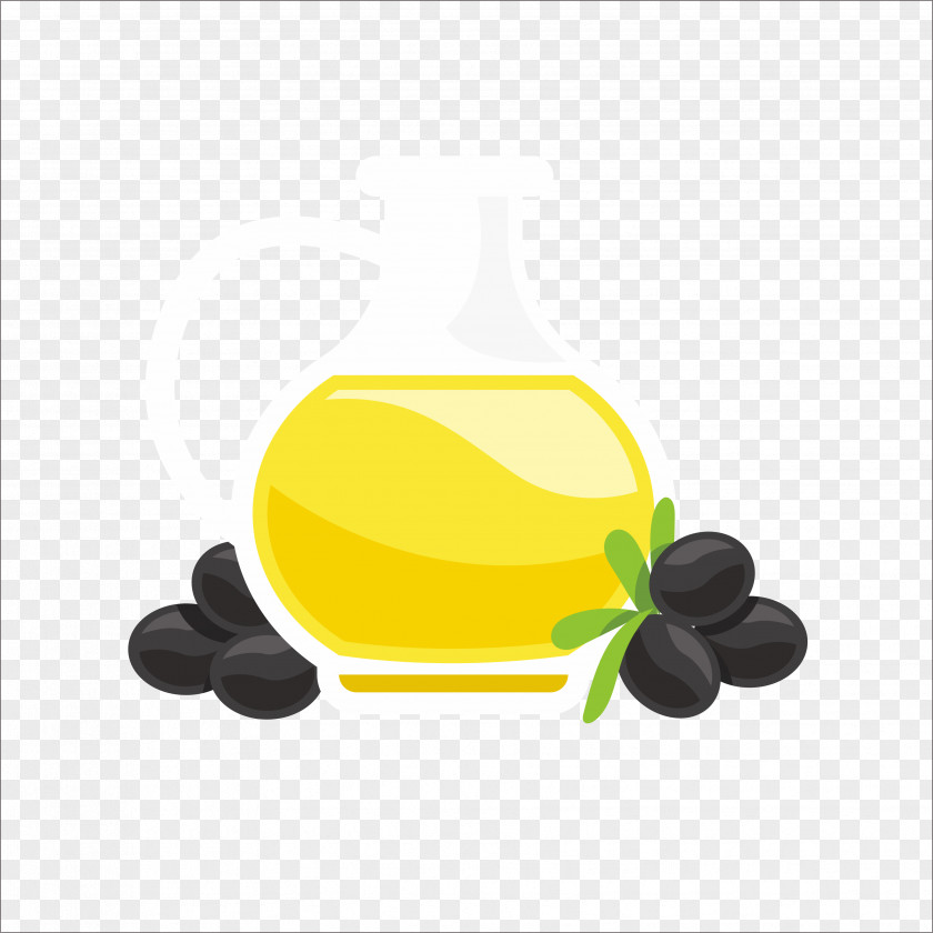 Flat Tea Olive Italian Cuisine Oil PNG