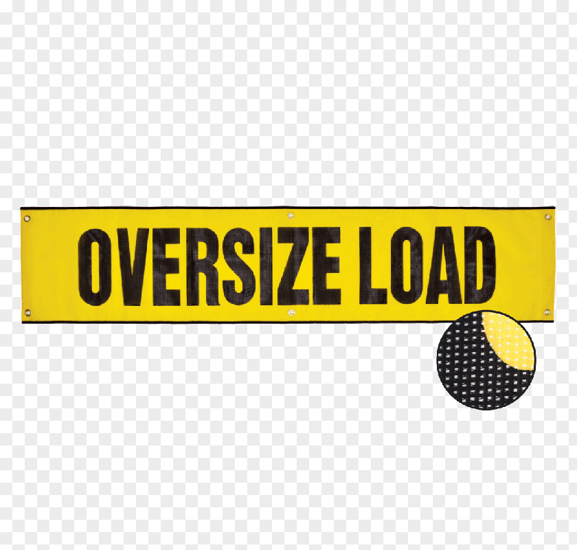 Freight Truck Oversize Load Logo Metal Emergency Vehicle Lighting PNG