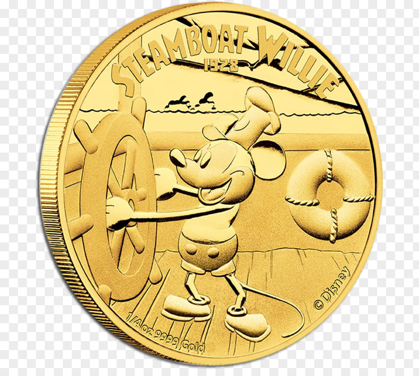 Mickey Mouse Daisy Duck Perth Mint Donald Coin PNG