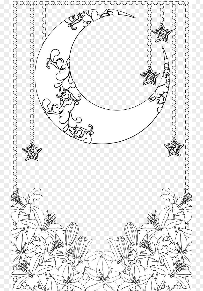 Moon Pattern Download PNG