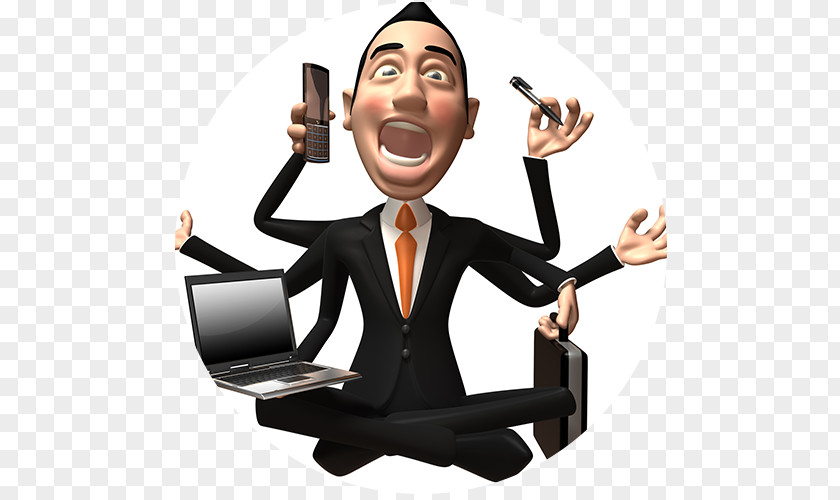 Multitasking Business Stock Photography Clip Art Illustration Computer Image PNG