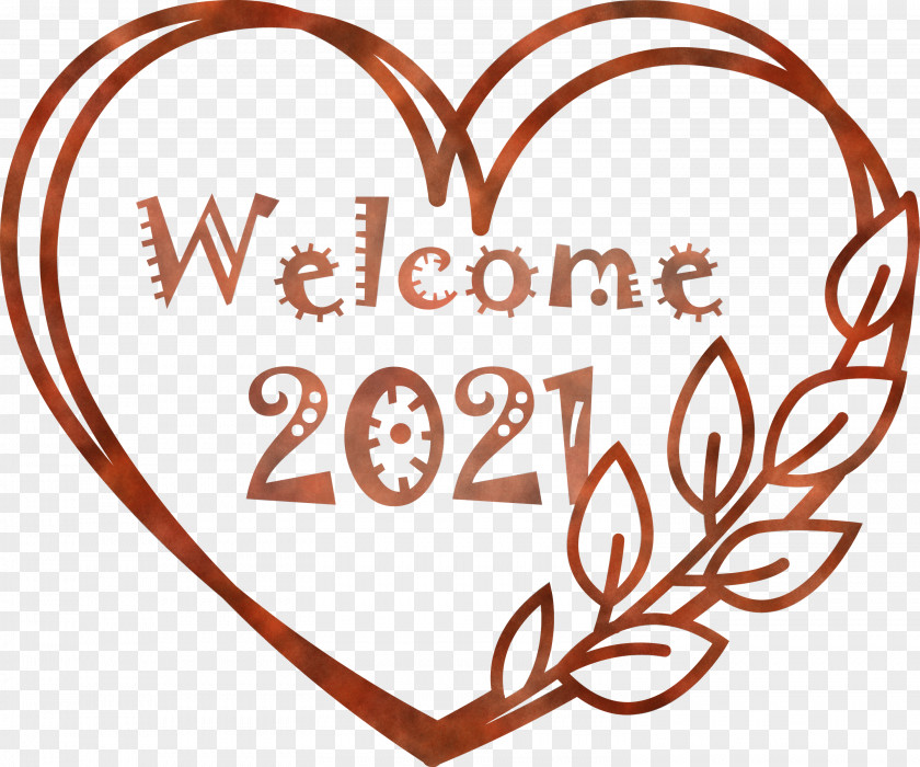 New Year 2021 Welcome PNG