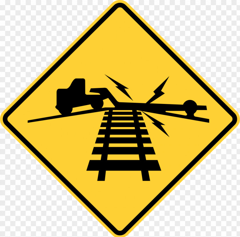 Road Warning Sign Ride Height Traffic Rail Transport Manual On Uniform Control Devices PNG