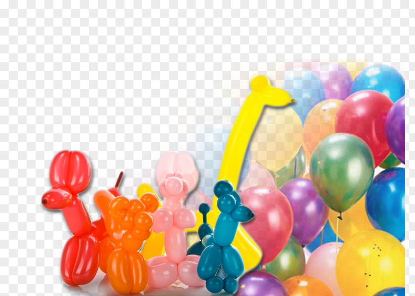 Balloon Modelling Children's Party Birthday PNG
