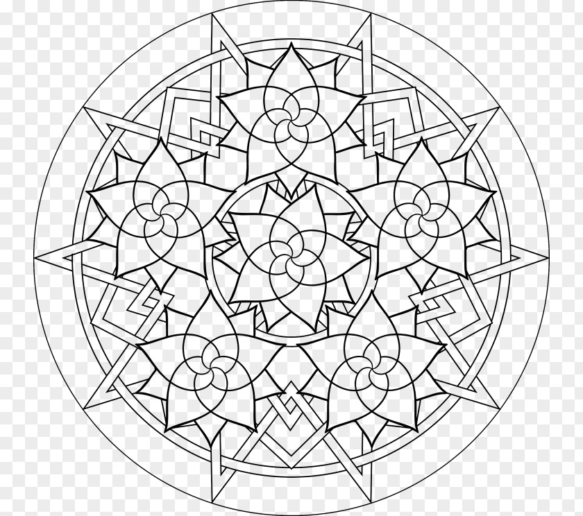 Burning Letter A Grown Up Coloring Pages Book Mandala Adult Meditation PNG