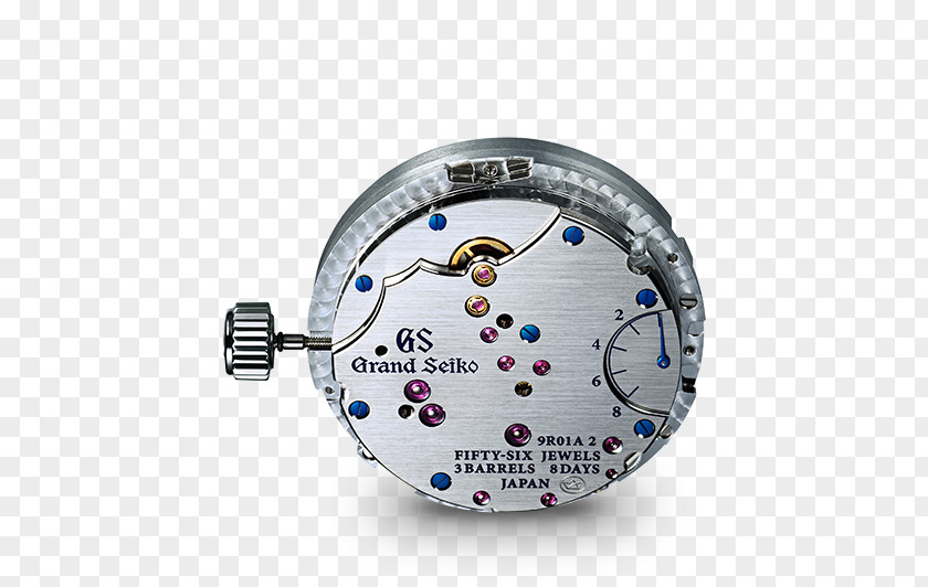 Clock Spring Drive Grand Seiko Movement PNG