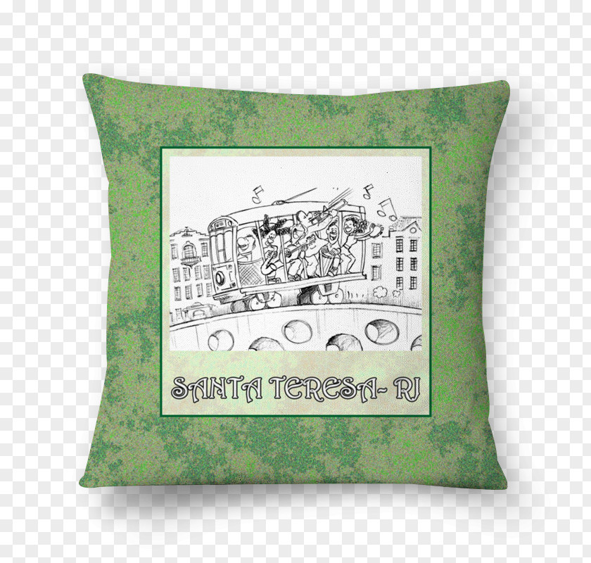 Festa Junina Poster Cushion Throw Pillows Green PNG