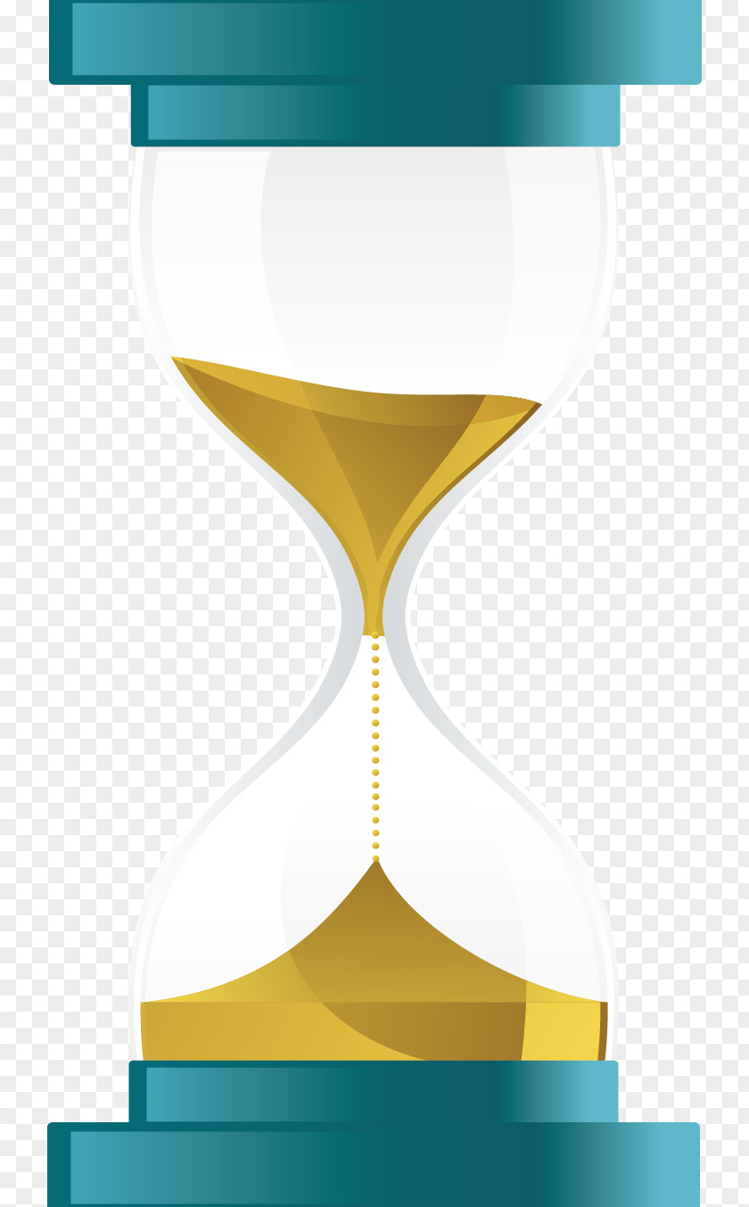 Golden Hourglass Icon PNG