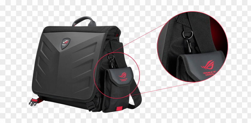 Laptop Bag ASUS ROG RANGER Backpack 90XB0310-BBP010 Republic Of Gamers Messenger Bags PNG