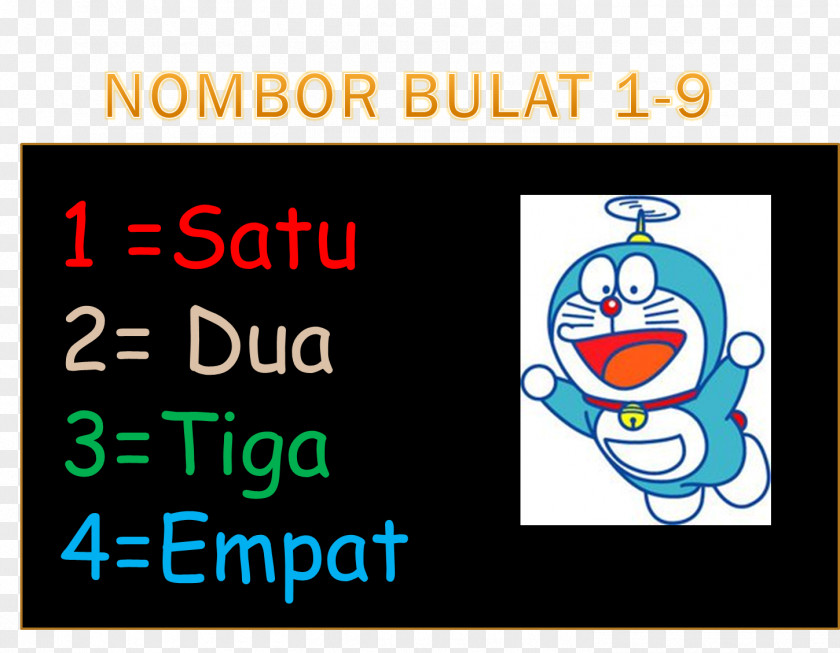 Nombor English Doraemon Spanish Portuguese Logo PNG
