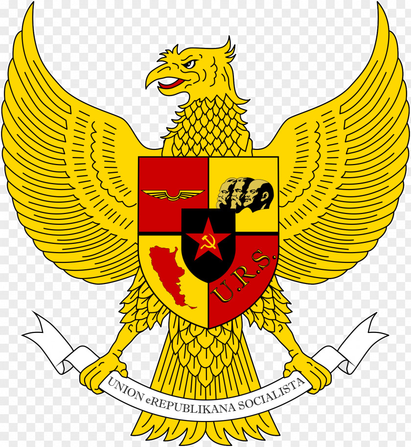 Symbol National Emblem Of Indonesia Pancasila Garuda PNG