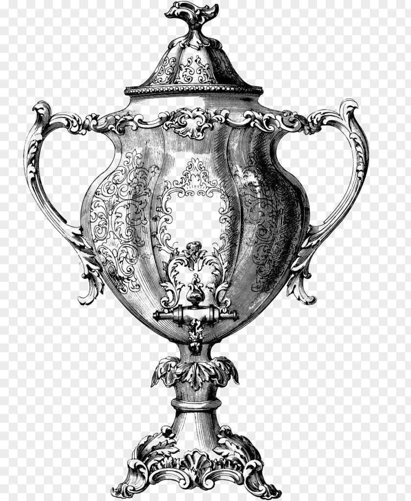 Vase Silver Urn Trophy Table-glass PNG