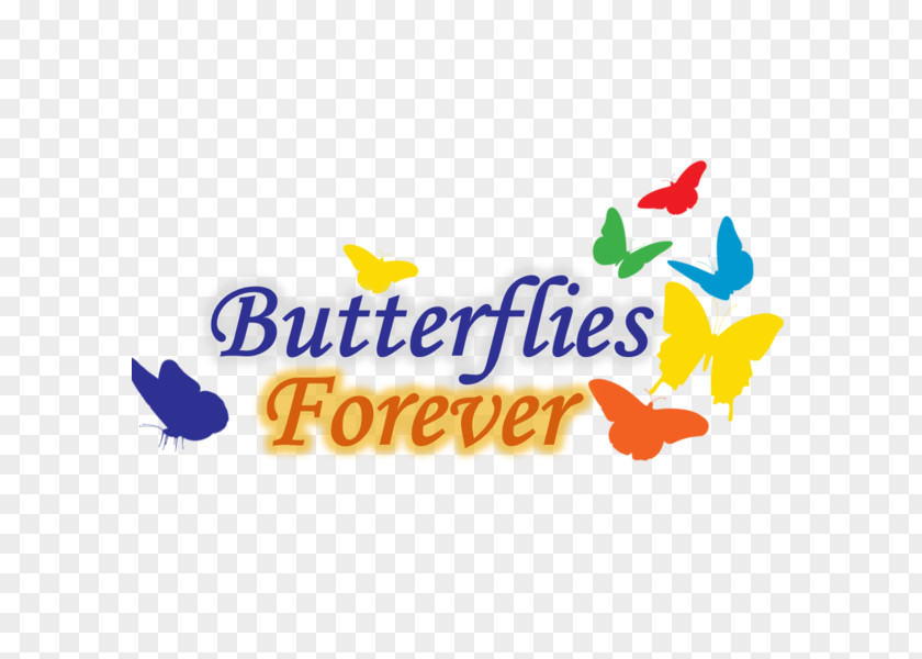Butterfly Logo Brand Children's Rights Font PNG