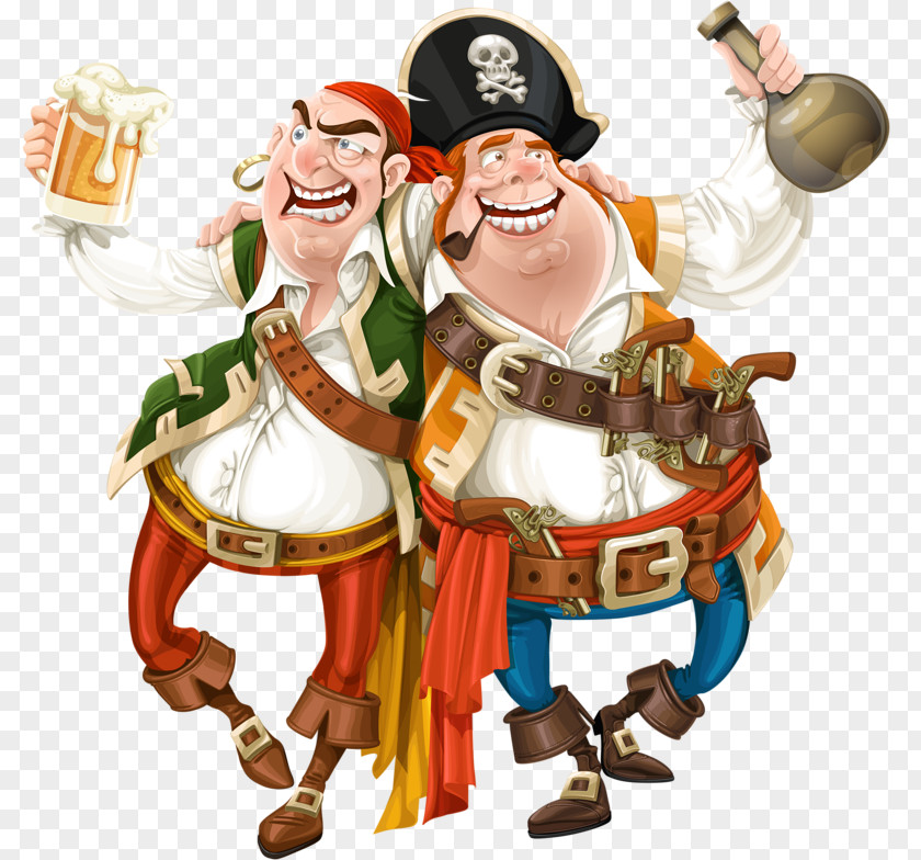 Cartoon Pirates Profession Character Fiction Illustration PNG