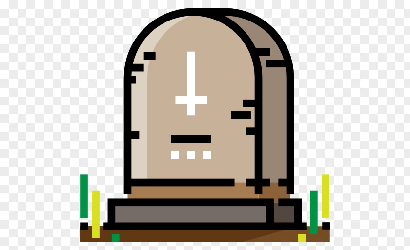 Cemetery Pixel Icon PNG