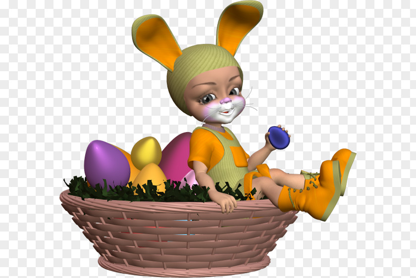 Easter Bunny Egg Spring PNG