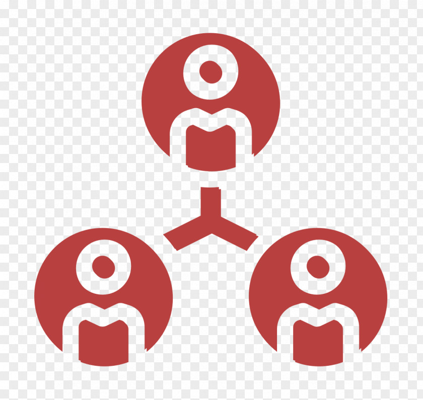 Filled Management Elements Icon Team Collaboration PNG