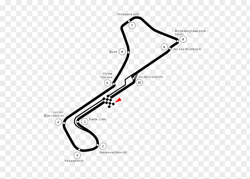 Formula 1 Circuit Zolder 1981 Belgian Grand Prix 1976 1977 PNG