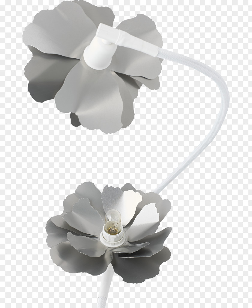 Garland Electric Light Flower White PNG