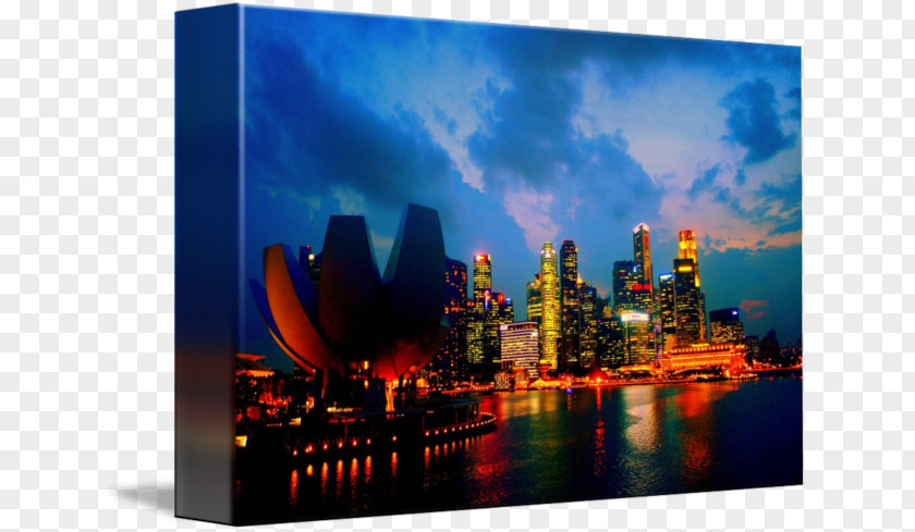 Singapore City Modern Art Picture Frames Architecture Sky Plc PNG
