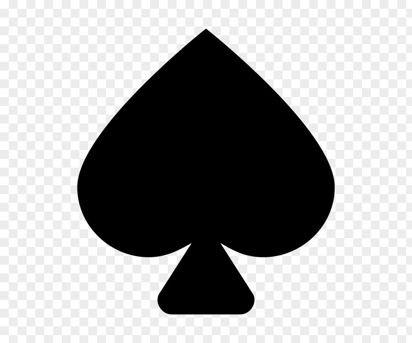 Suit Ace Of Spades Playing Card PNG