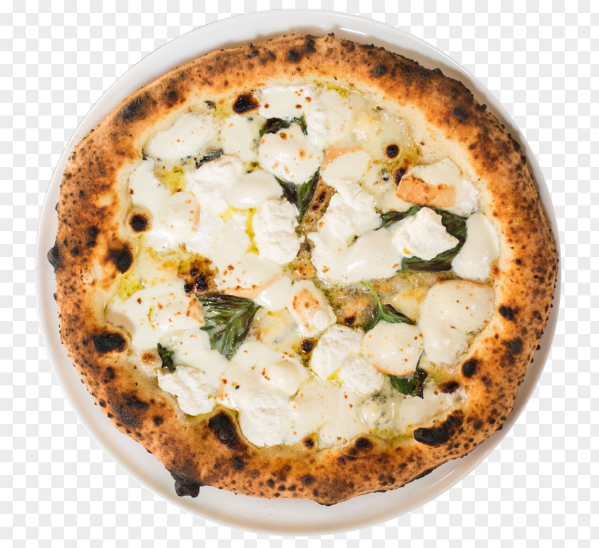 Pizza Sicilian Neapolitan Margherita Goat Cheese PNG