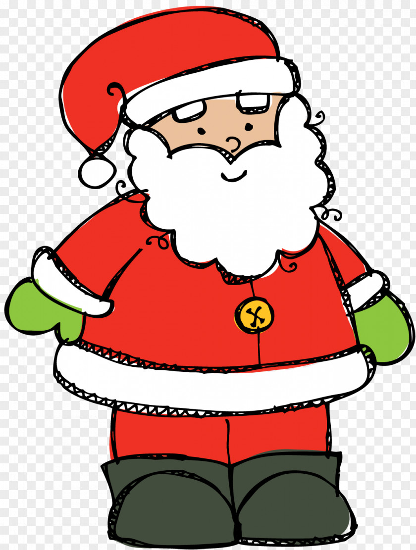 Santa Claus Christmas Clip Art PNG