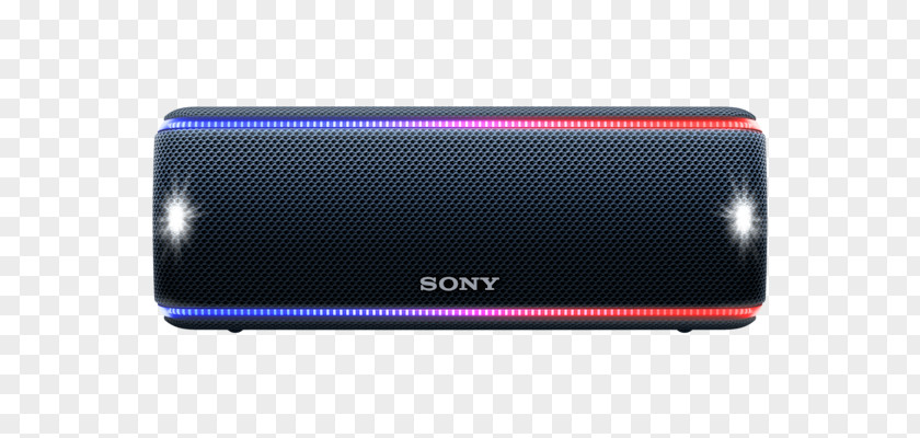 Volume Booster Wireless Speaker Sony Corporation Loudspeaker SRS-XB31 Bluetooth Aux Light PNG