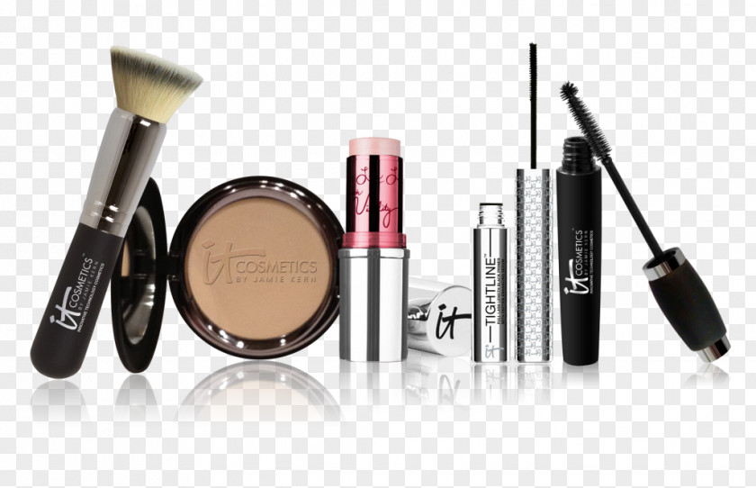 Cosmetics Frame Make-Up Brushes Face Powder PNG
