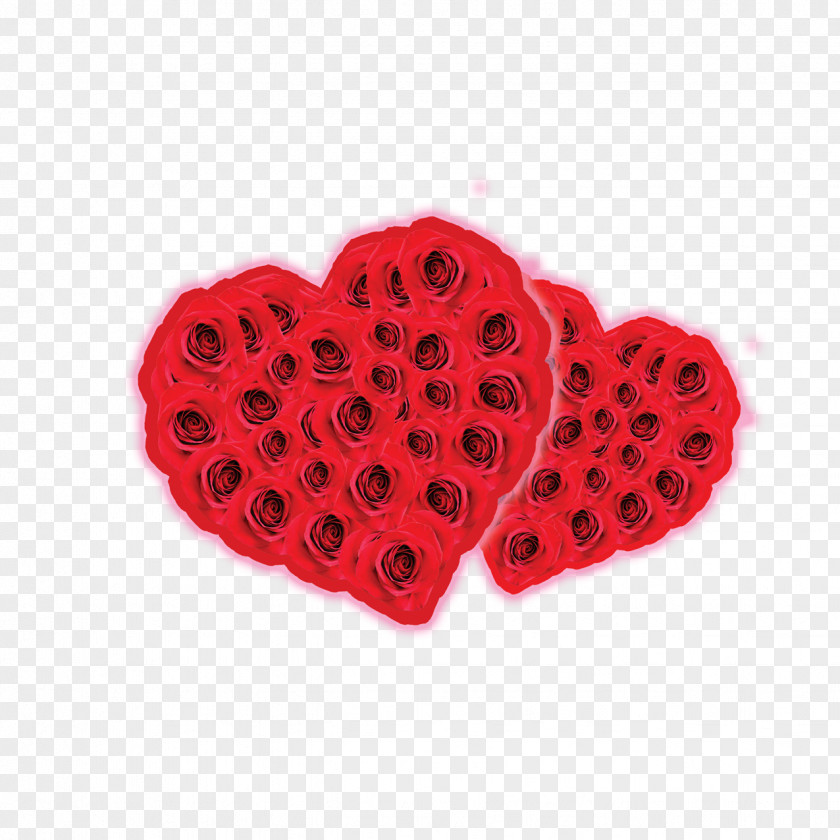 Hearts Beach Rose Valentines Day 2018 Heart PNG