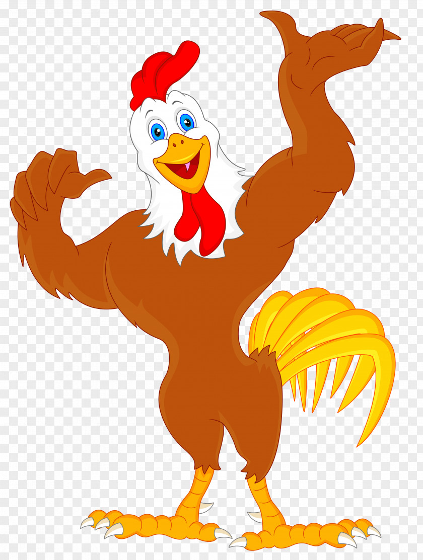 Rooster Cartoon Royalty-free PNG