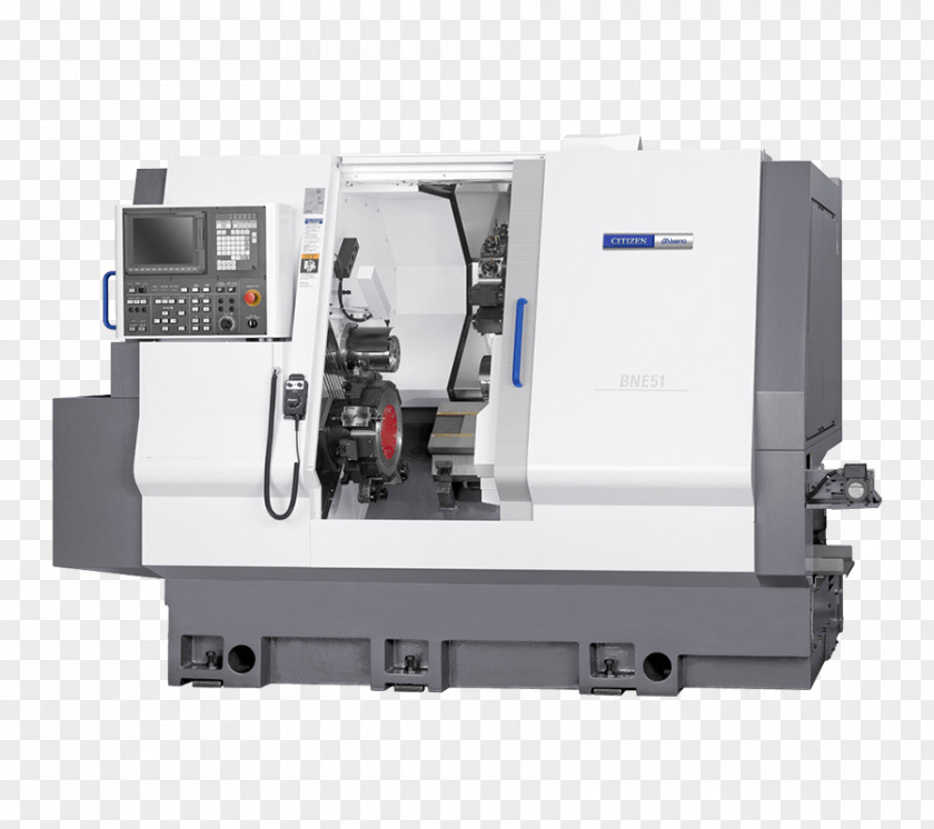 Citizen Machinery Co., Ltd. Spindle Computer Numerical Control Automatic Lathe PNG