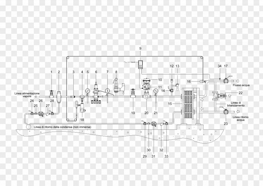 Design Drawing Electronic Circuit Plate Heat Exchanger PNG