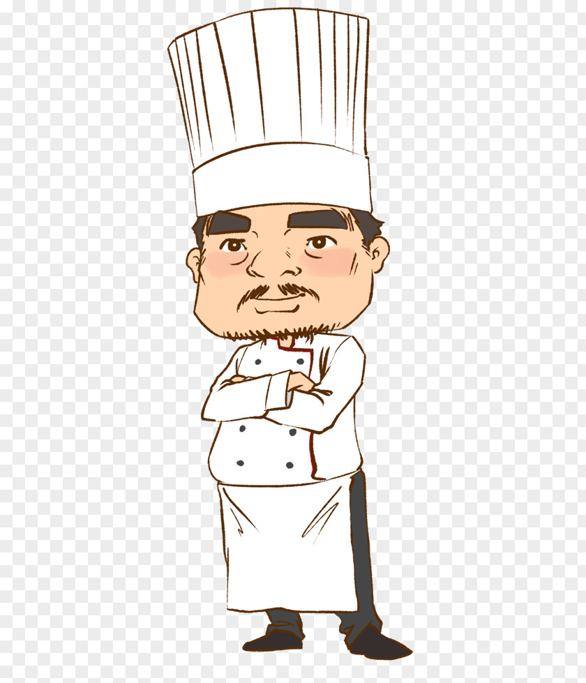Male Chef Man Facial Hair Cartoon PNG