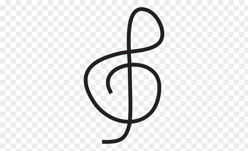 Musical Note G-clef Vector Graphics PNG