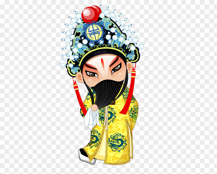 Opera Characters Peking Cartoon PNG