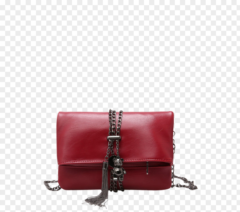 Crossbody Chain Handbag Leather Messenger Bags Strap PNG