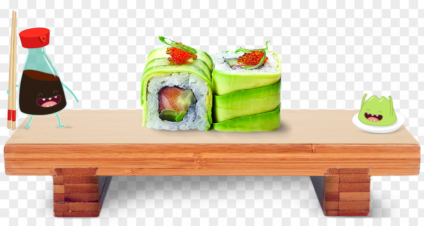 Delicious Sushi Japanese Cuisine PNG