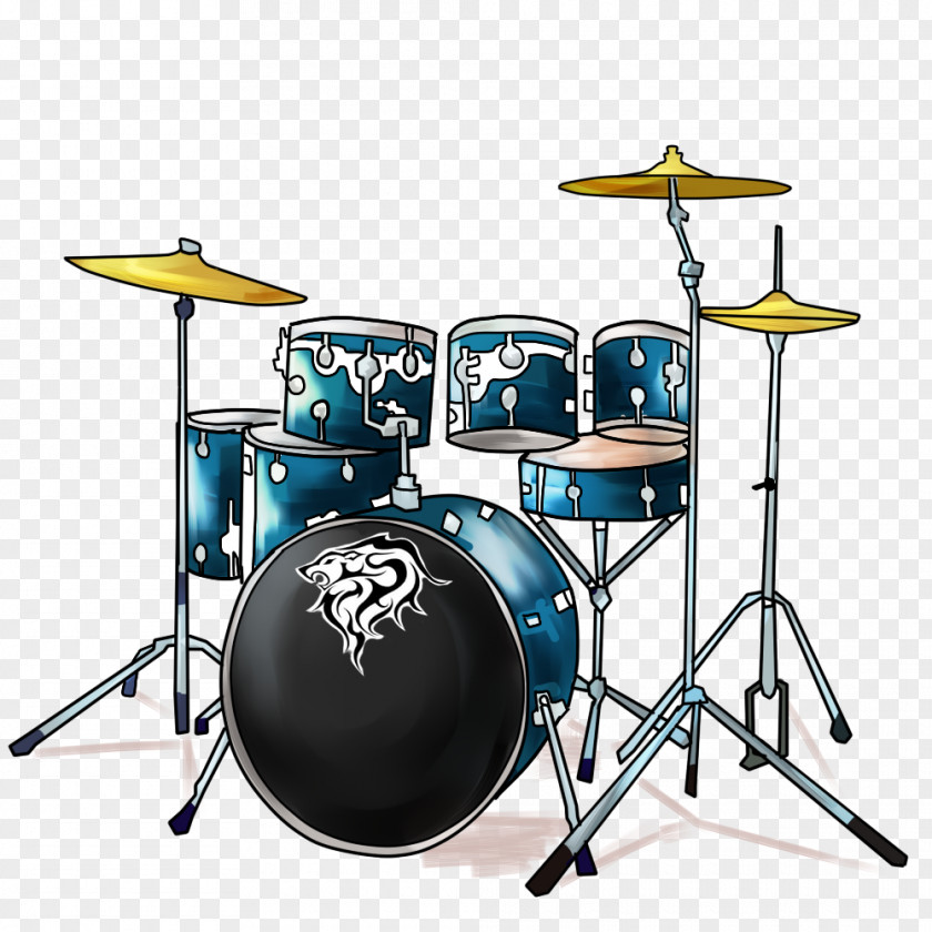 Drums Bass Snare Tom-Toms Timbales PNG