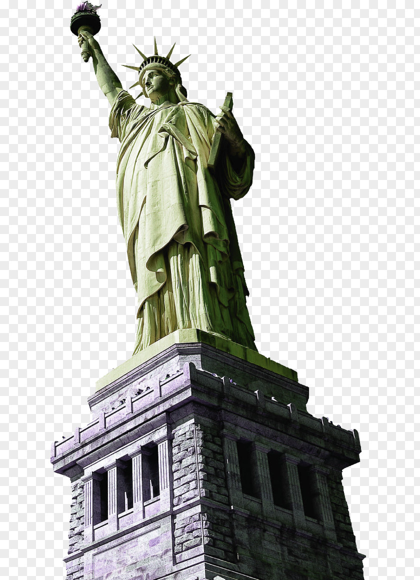 Green Atmosphere Free Goddess Decoration Pattern Statue Of Liberty New York Harbor Hudson River Monument PNG