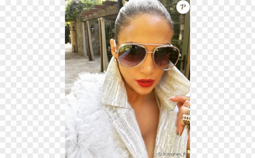 Jennifer Lopez Clothing Aviator Sunglasses Celebrity PNG